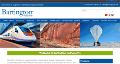 Desktop Screenshot of bartington.com