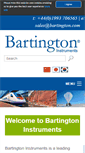 Mobile Screenshot of bartington.com